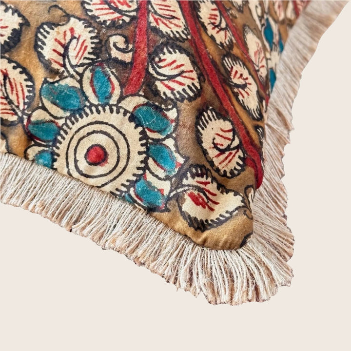 Kalamkari Block Print Pillow