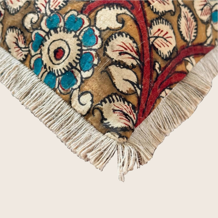 Kalamkari Block Print Pillow