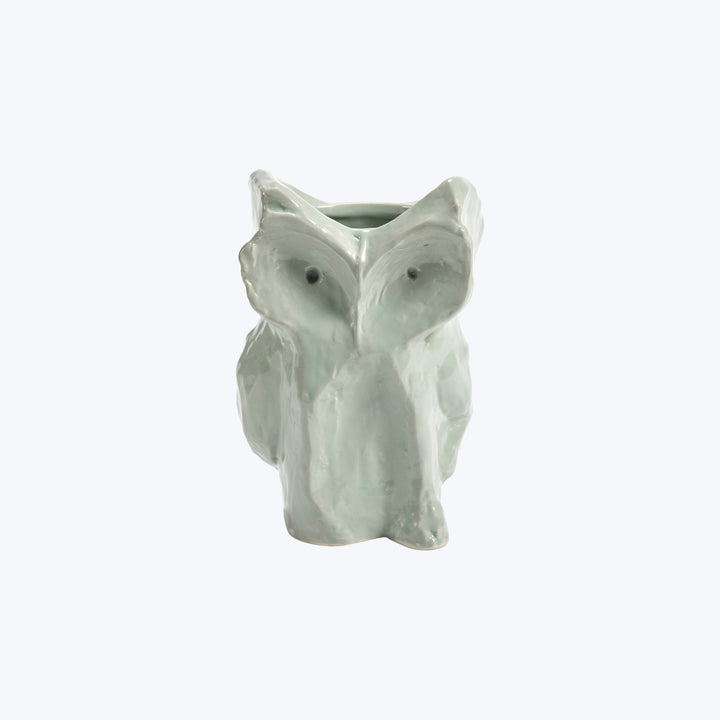 Owl Vase After Midnight