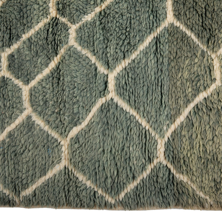 Grey Casablanca Moroccan Wool Rug - 13'5" x 16'10"