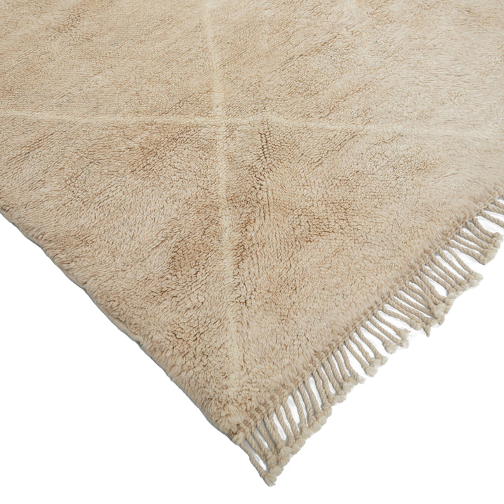 Natural Casablanca Moroccan Wool Rug - 8'2" x 10'9"