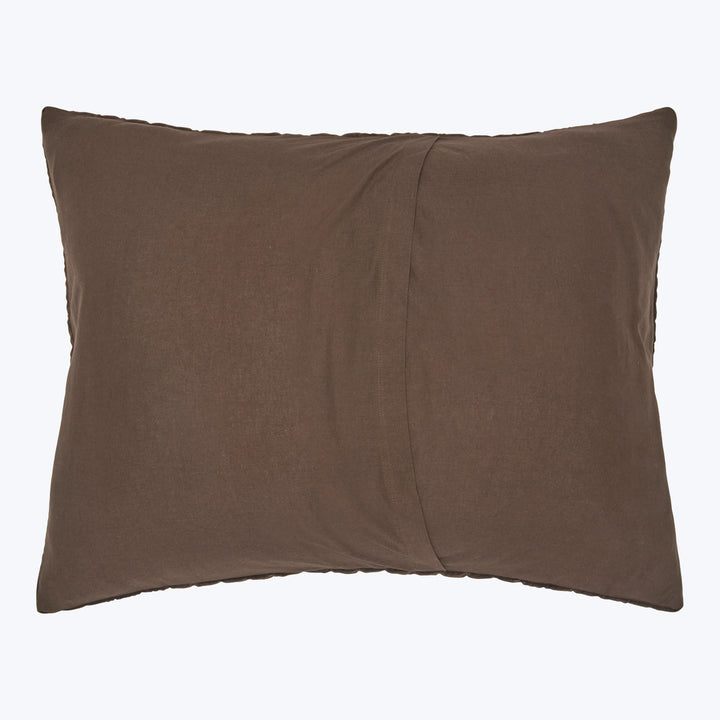 Velvet Sham Coffee / Standard