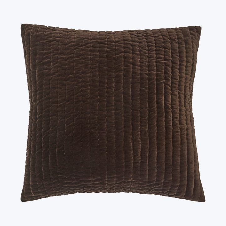 Velvet Sham Coffee / Euro