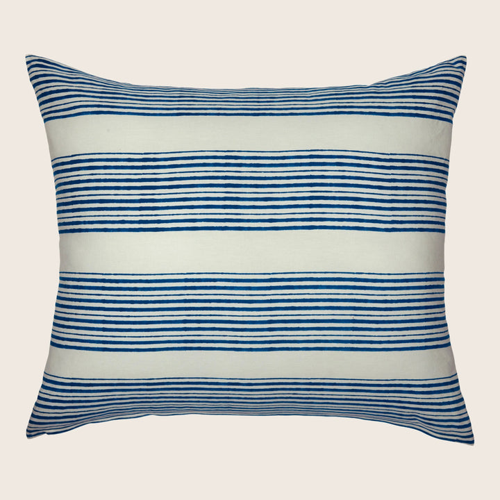 Arya King Euro Pillow Indigo