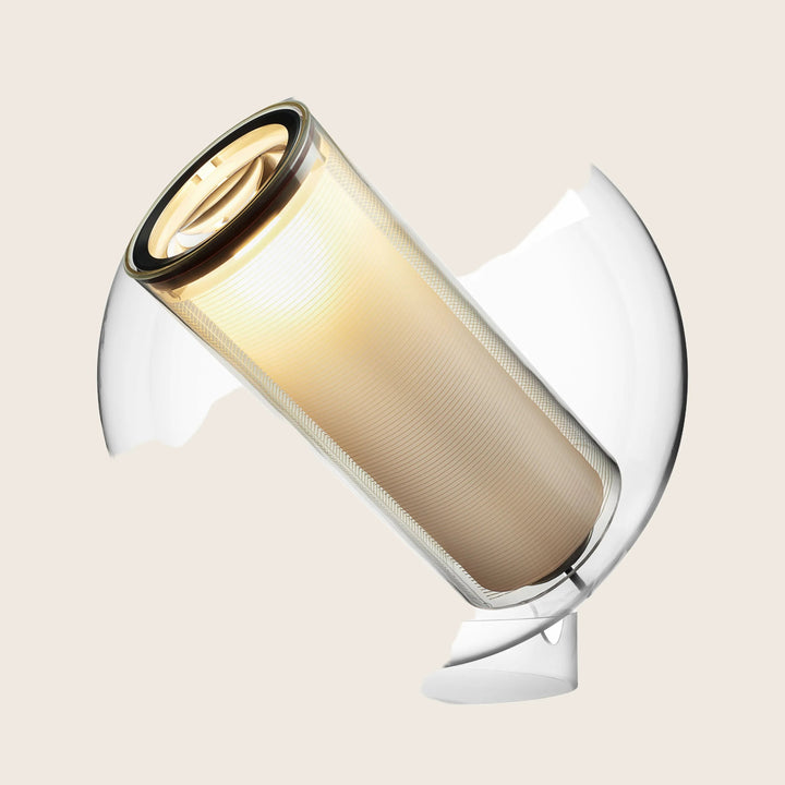 Bel Occhio One Light Table Lamp White
