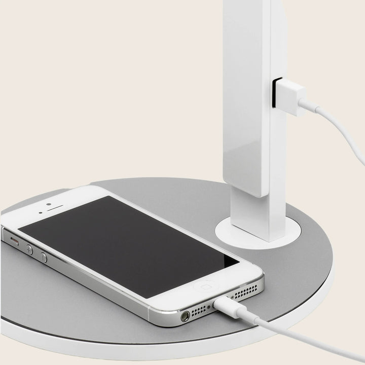 LIM LED Table Lamp White / Silver