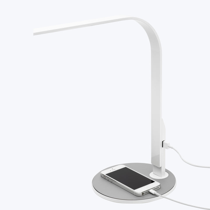 LIM LED Table Lamp White / Silver
