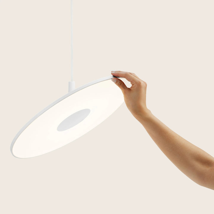 Circa LED Pendant 16" Diameter / White