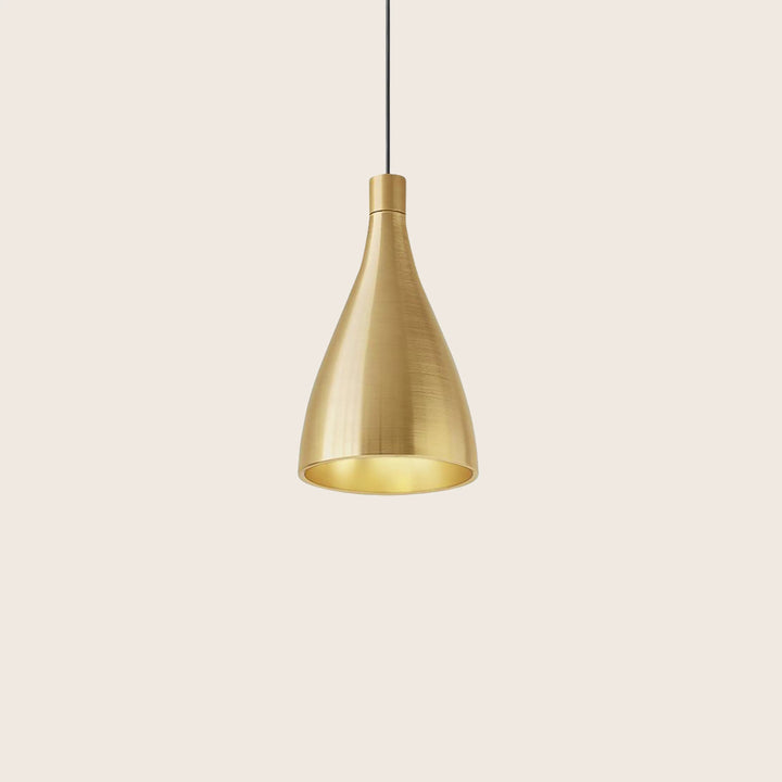 Swell LED Pendant Narrow / Brass / Brass