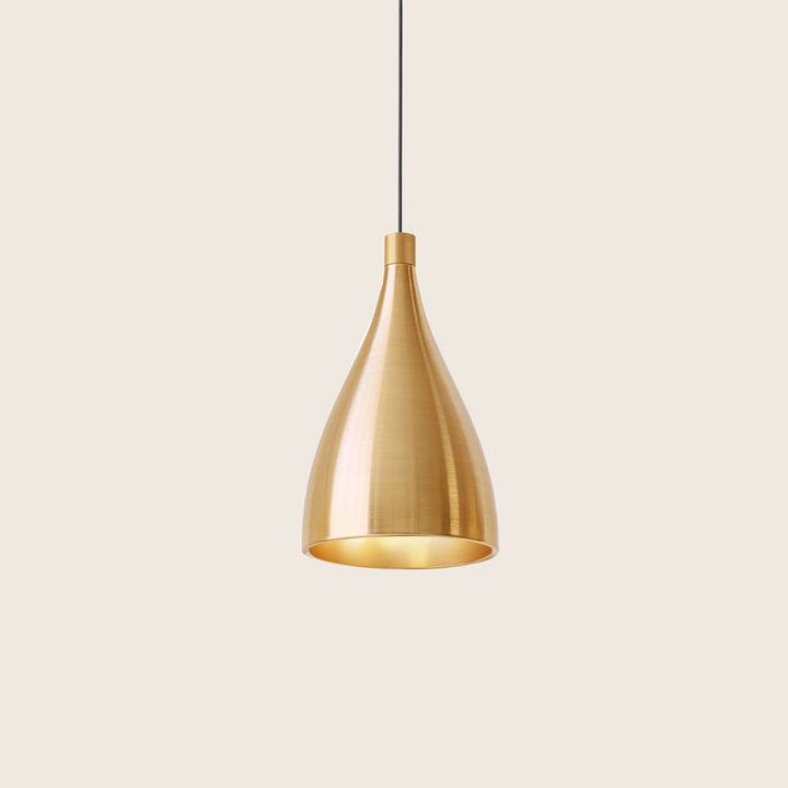 Swell LED Pendant XL Narrow / Brass / Brass