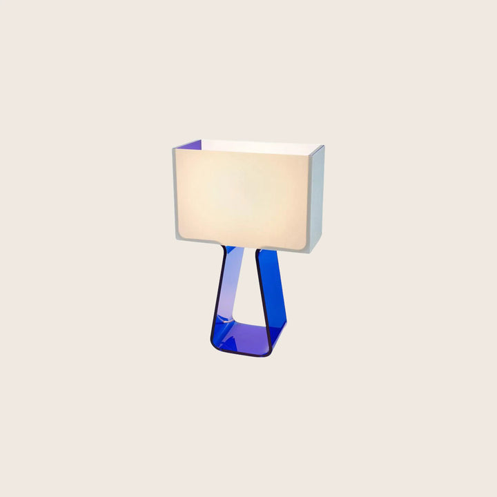 Tube Top One Light Table Lamp Cobalt Blue