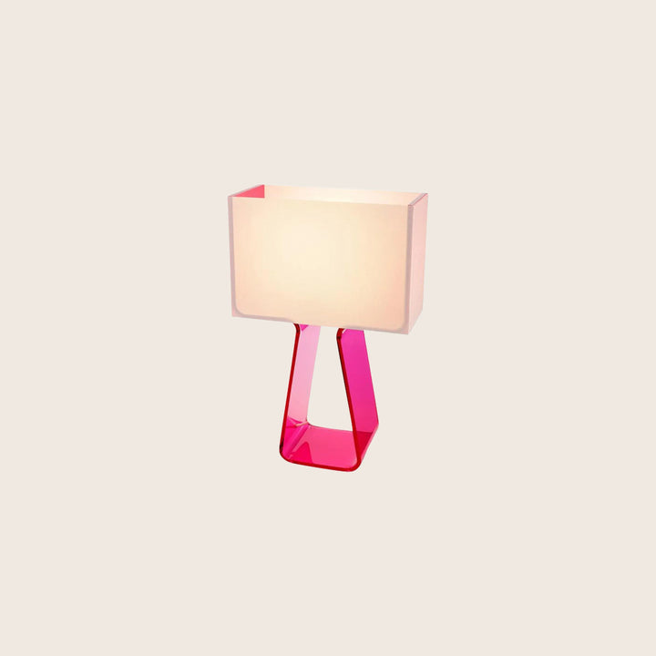 Tube Top One Light Table Lamp Hot Pink
