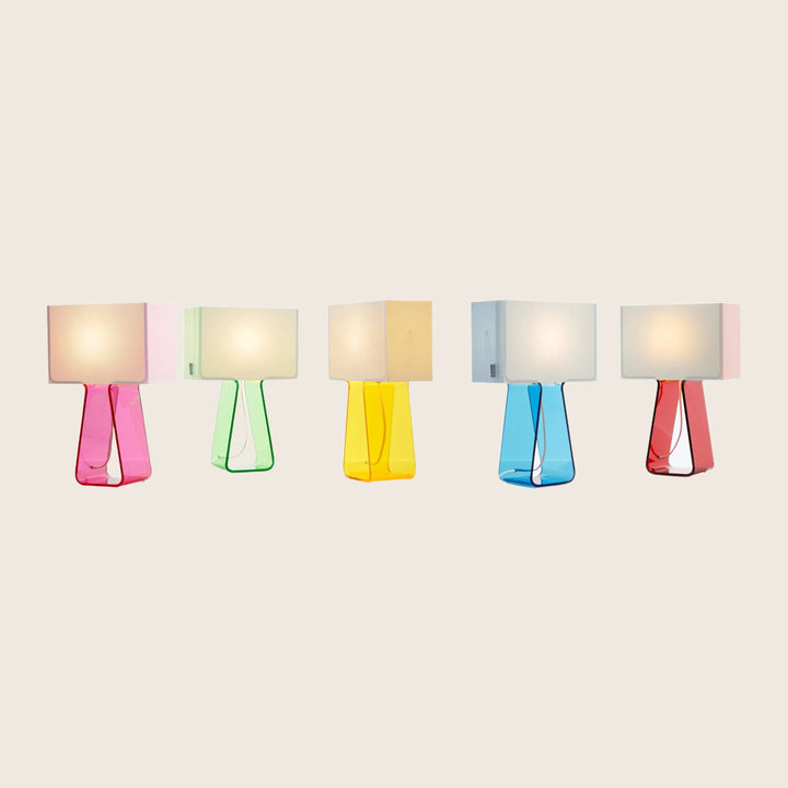 Tube Top One Light Table Lamp Hot Pink