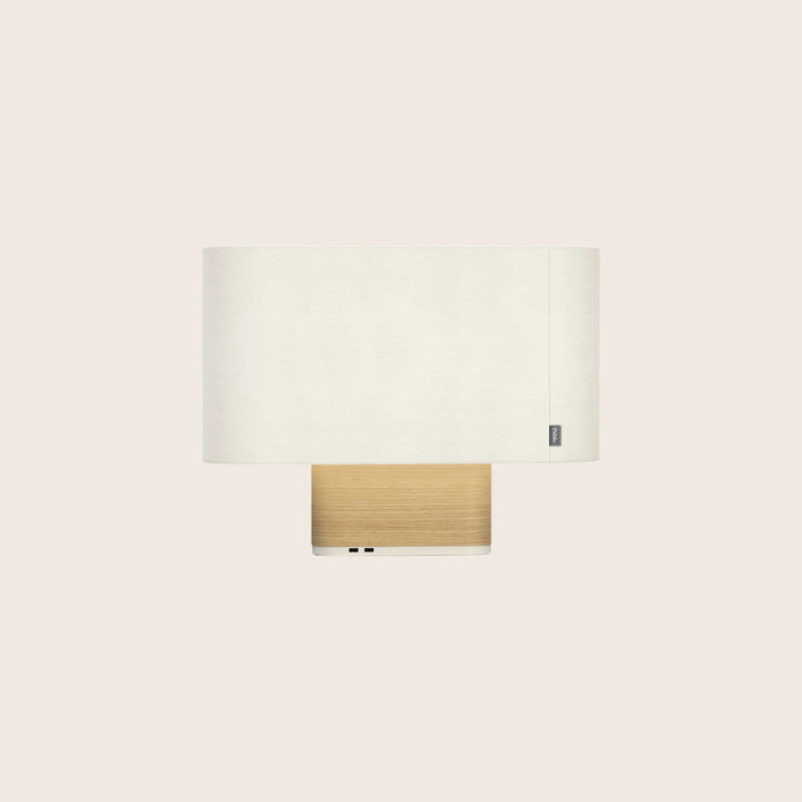 Belmont LED Table Lamp White / Oak