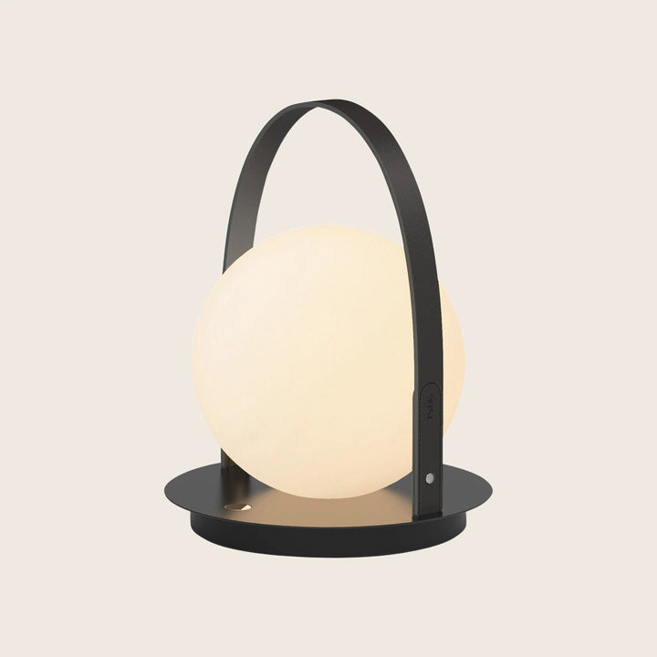 Bola Lantern LED Table Lamp Black / Black