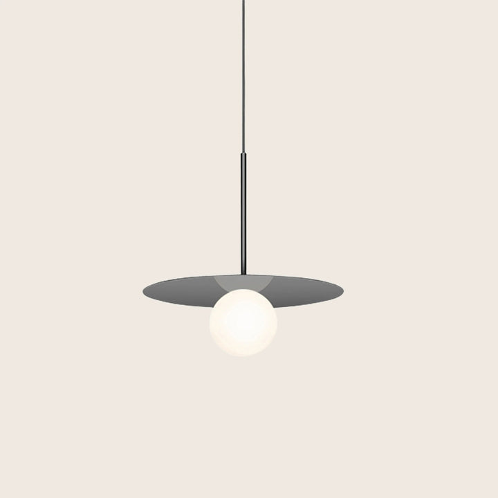 Bola Disc LED Pendant 12" Diameter / Gunmetal