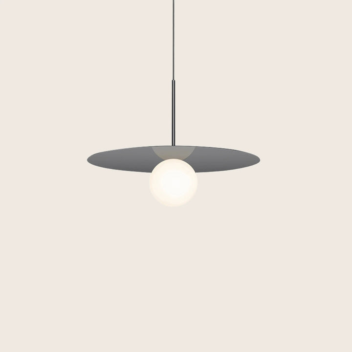 Bola Disc LED Pendant 18" Diameter / Gunmetal