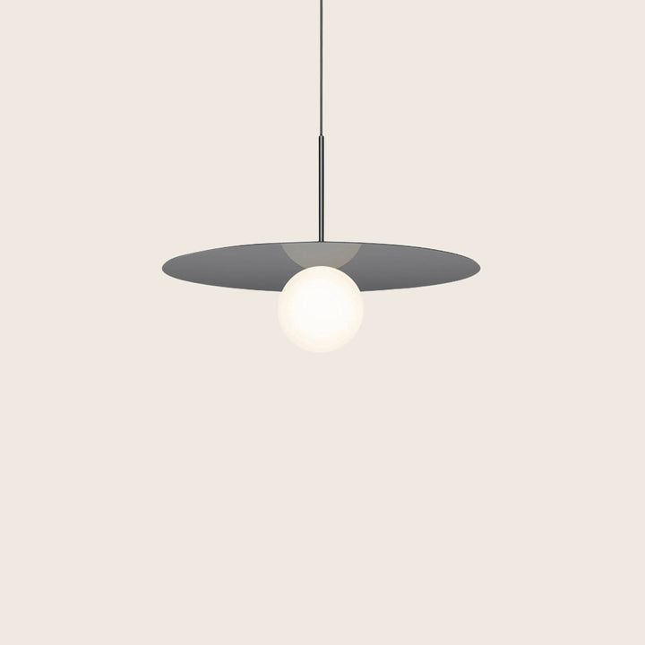 Bola Disc LED Pendant 22" Diameter / Gunmetal