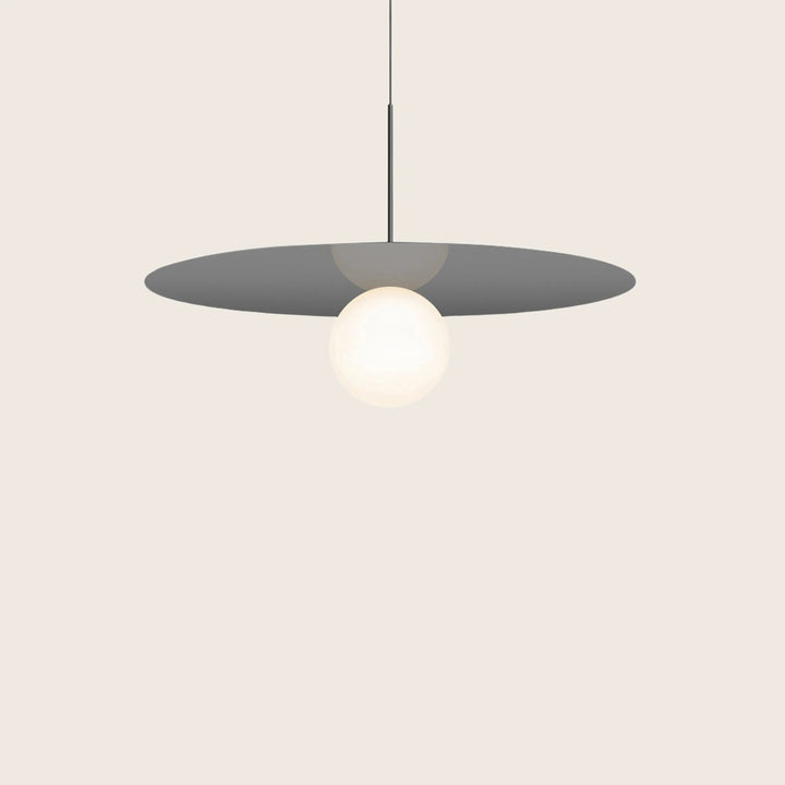 Bola Disc LED Pendant 32" Diameter / Gunmetal