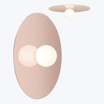 Bola Disc LED Flush Mount Rose Gold / 32" Diameter