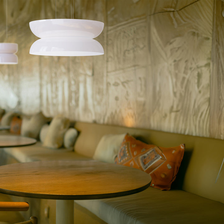 Totem LED Up/Down Pendant Wide + Wide