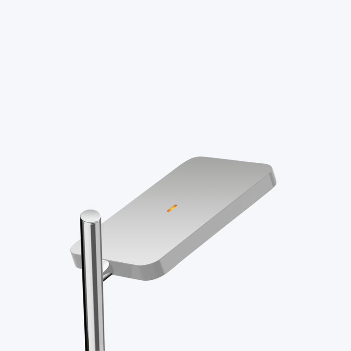 Talia LED Table Lamp Grey / Silver