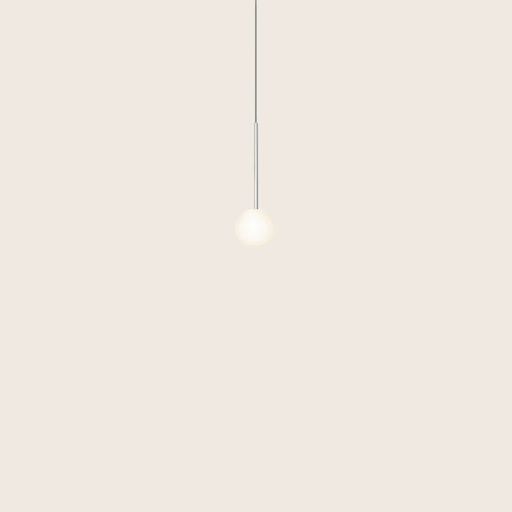 Bola Sphere LED Pendant 4" Diameter / Chrome