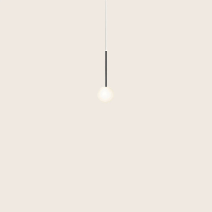 Bola Sphere LED Pendant 4" Diameter / Gunmetal