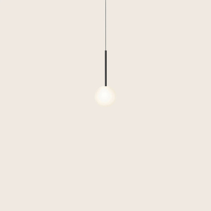 Bola Sphere LED Pendant 5" Diameter / Black