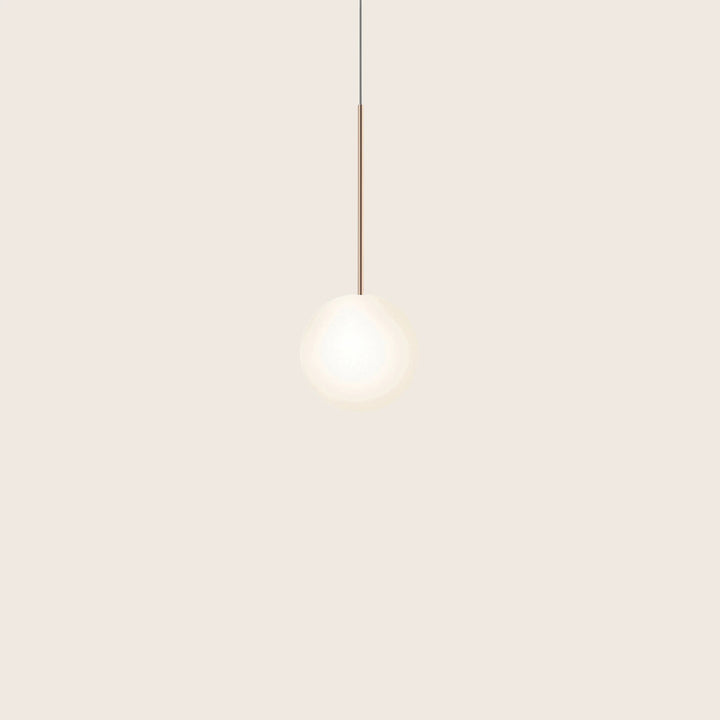 Bola Sphere LED Pendant 8" Diameter / Rose Gold