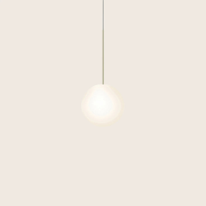 Bola Sphere LED Pendant 10" Diameter / Brass