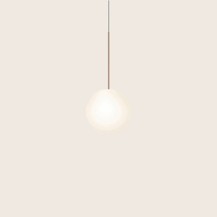 Bola Sphere LED Pendant 10" Diameter / Rose Gold