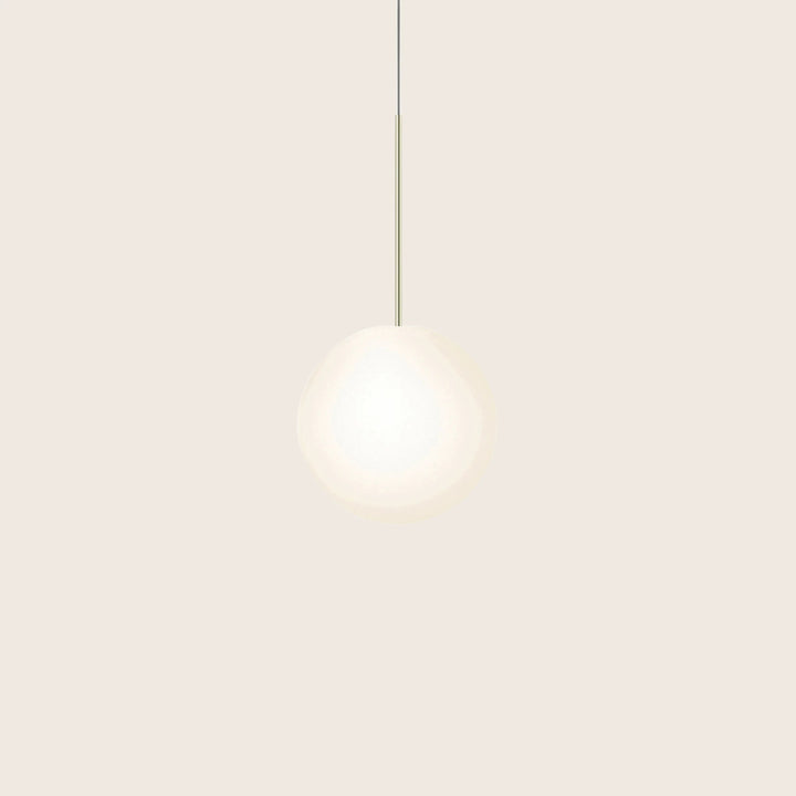 Bola Sphere LED Pendant 12" Diameter / Brass