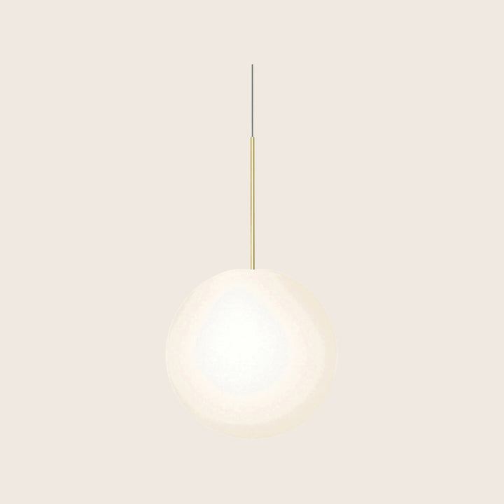 Bola Sphere LED Pendant Brass / 24.5" Diameter