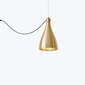 Swell LED String Pendant XL Medium / Brass / Brass - hover