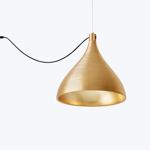 Swell LED String Pendant XL Medium / Brass / Brass