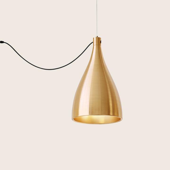 Swell LED String Pendant XL Narrow / Brass / Brass