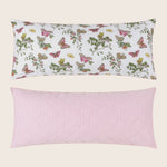 Reversible Baudin Butterfly Quilted Lumbar Pillow