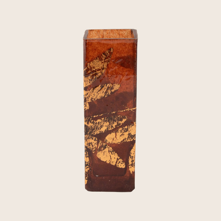 Starleaf Amber Vase