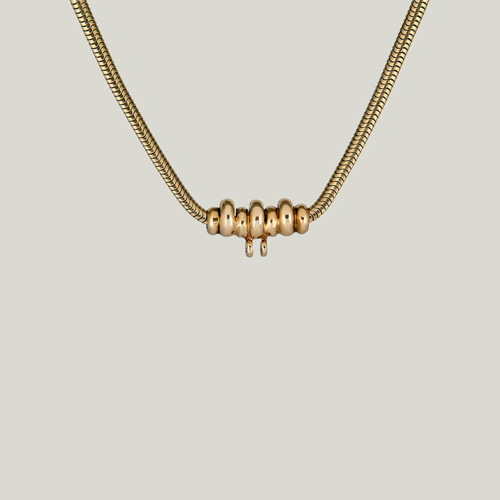 14KYG Vintage Serpent Slider Chain