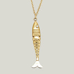 Gold Fish Necklace