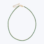 Malachite Tennis Necklace