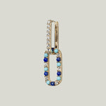 Diamond/Lapis/Turquoise Small Gemstone Add On Links
