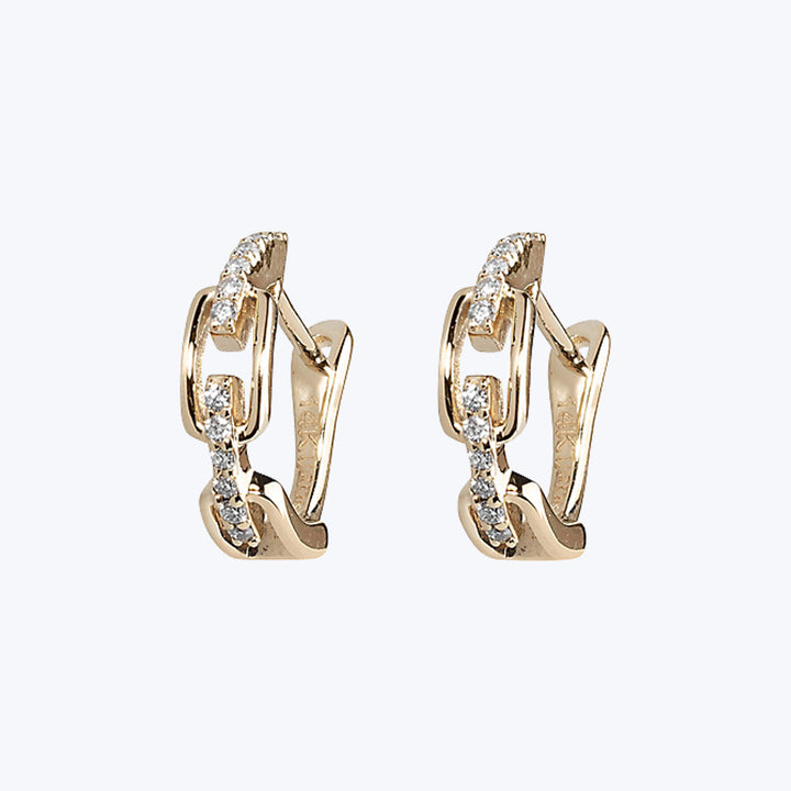 Baby Paperclip Chain Huggie