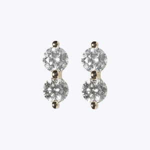 Diamond Doubles Studs
