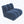 Grove Street Armless Chair Athens, Textured Velvet / Ink