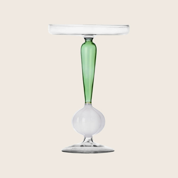 Footed Plate, Spring Onion