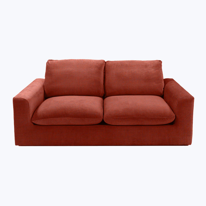 Waverly Sofa 97 / Athens, Textured Velvet / Rust
