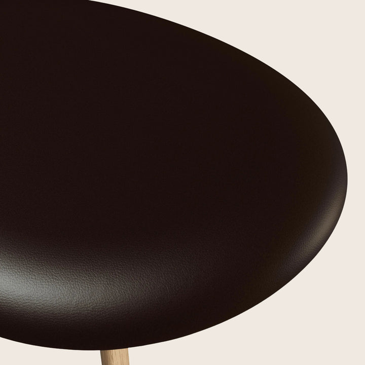 Image for Slab Leather Ottoman