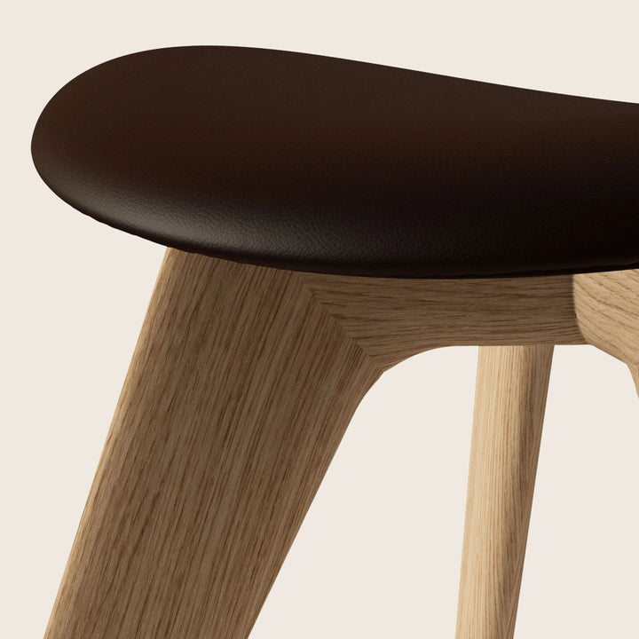 Image for Slab Leather Ottoman